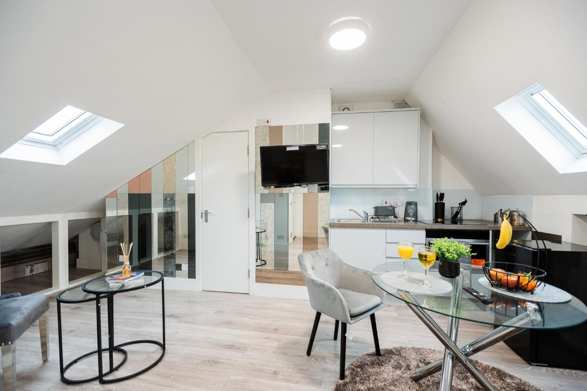 Spacious And Modern Studio In London G Ngoại thất bức ảnh